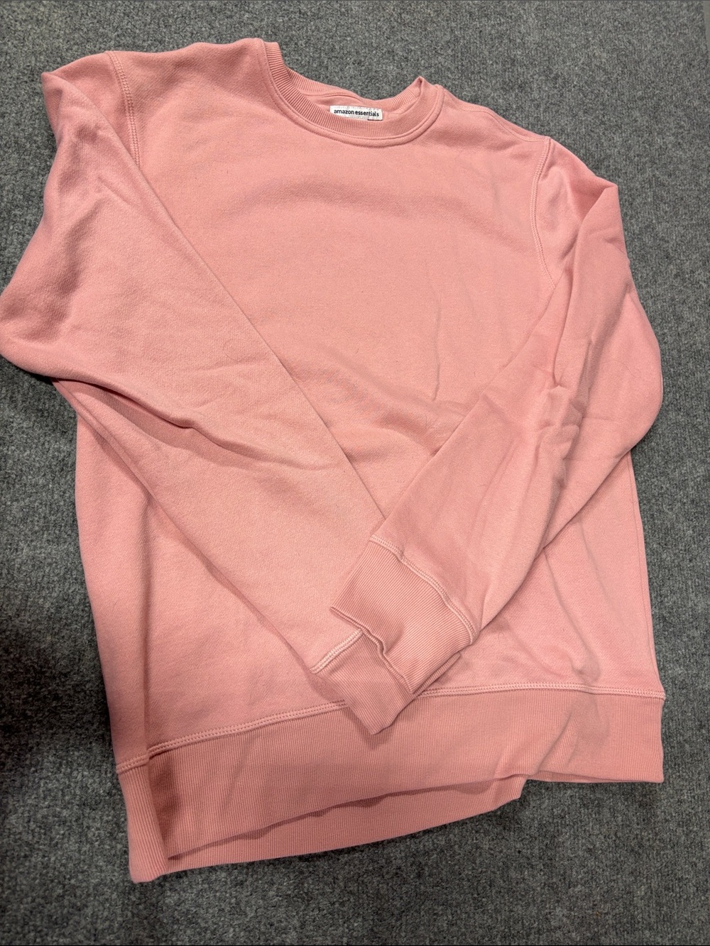 Amazon Essentials Dusty Rose Crewneck Sweatshirt